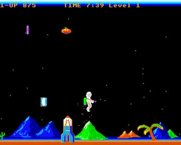Jet Fighter (1988)(MB Dixon) screen shot game playing